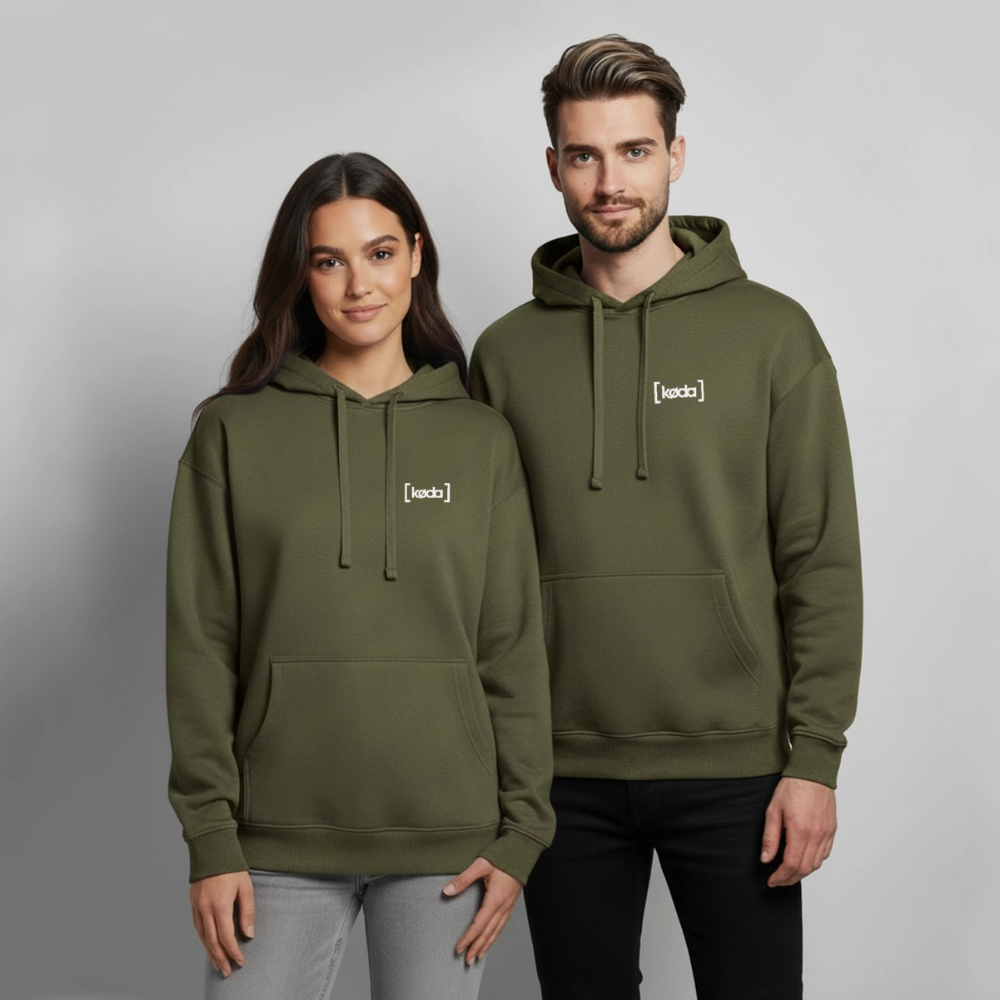 køda - Basic Logo Hoodie - Khaki
