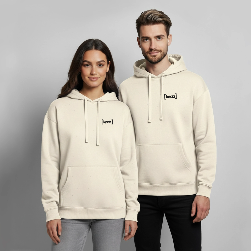 køda - Basic Logo Hoodie - Natur