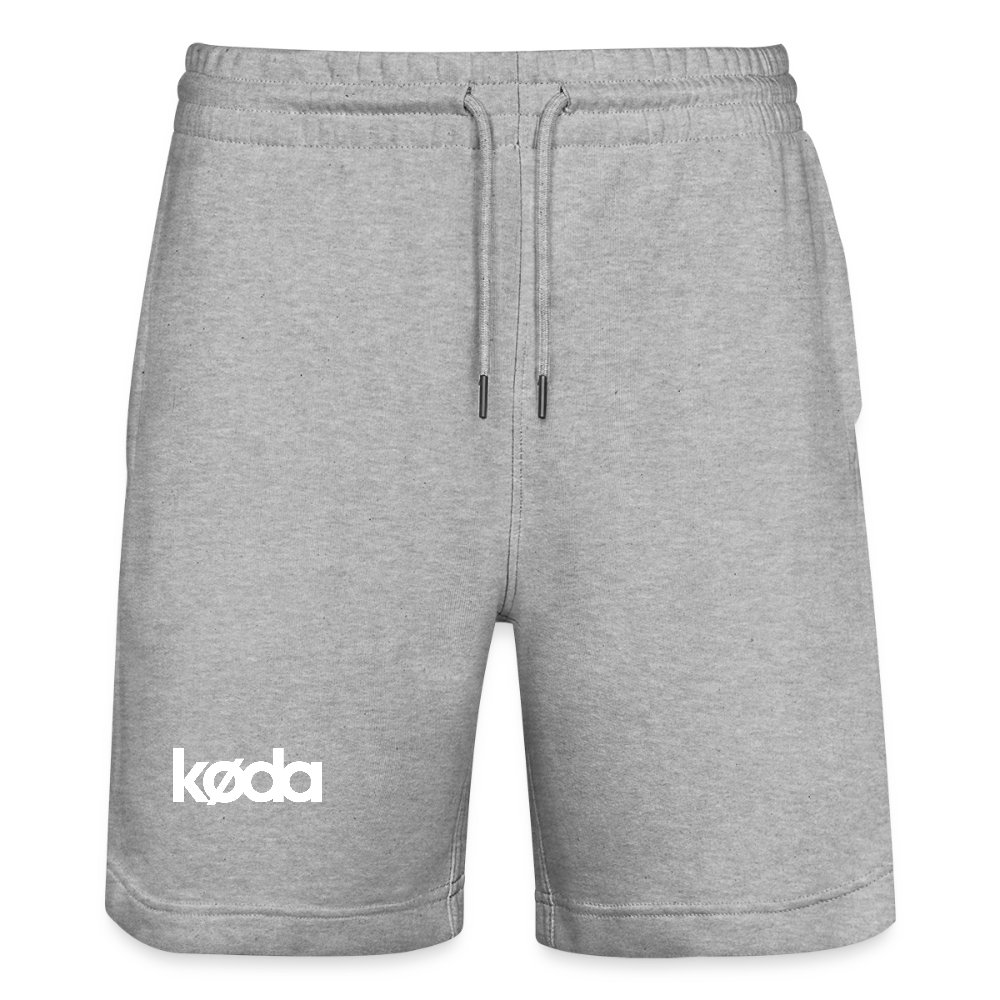 køda - Basic Logo Shorts - Grau meliert