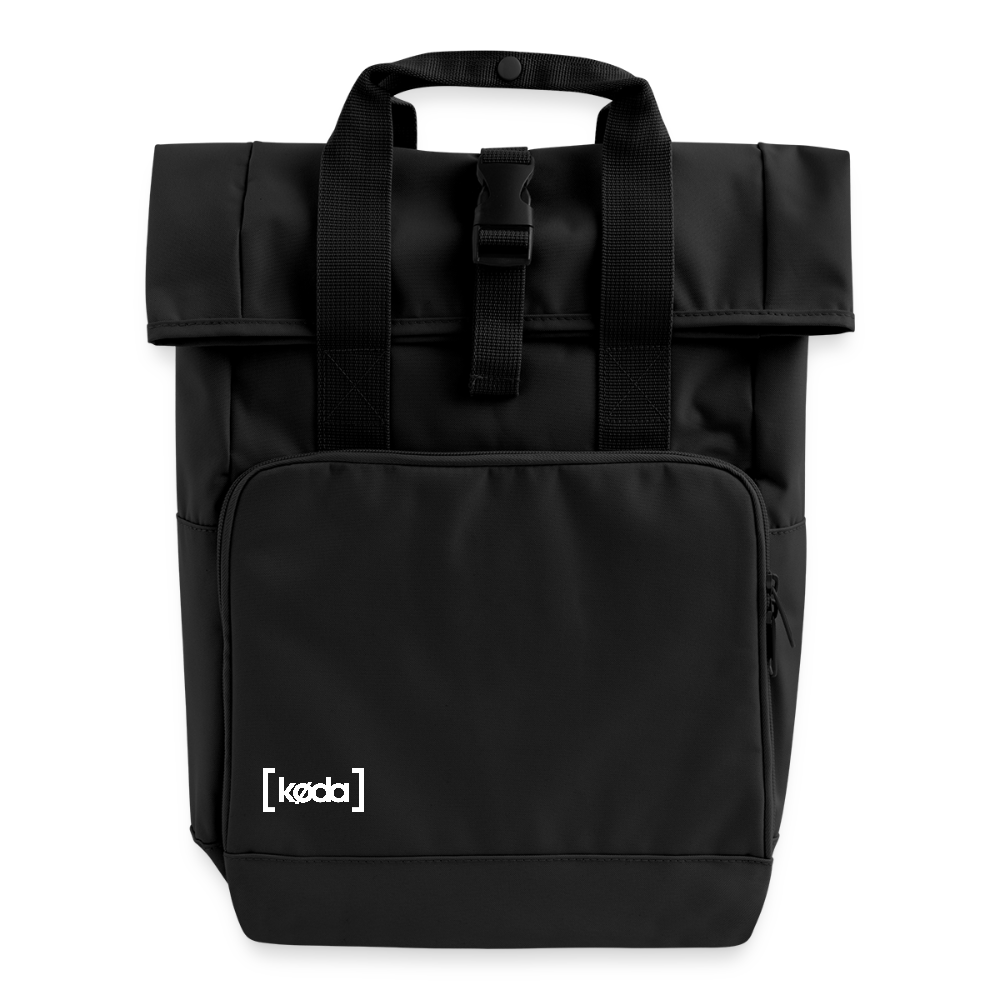 køda - Rucksack mit zwei Griffen - Schwarz