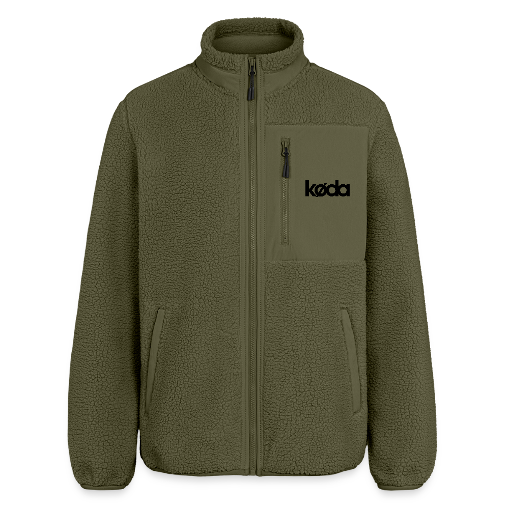 køda - RELAXED FIT Sherpajacke - Khaki