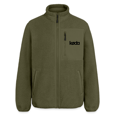 køda - RELAXED FIT Sherpajacke - Khaki