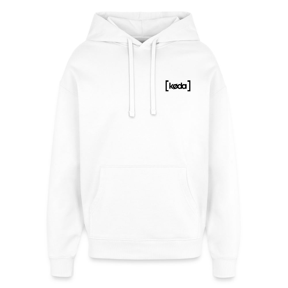 køda - Basic Logo Hoodie - Weiß