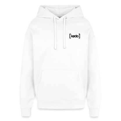 køda - Basic Logo Hoodie - Weiß
