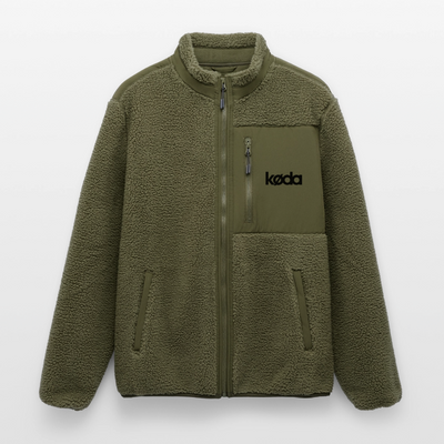 køda - RELAXED FIT Sherpajacke - Khaki