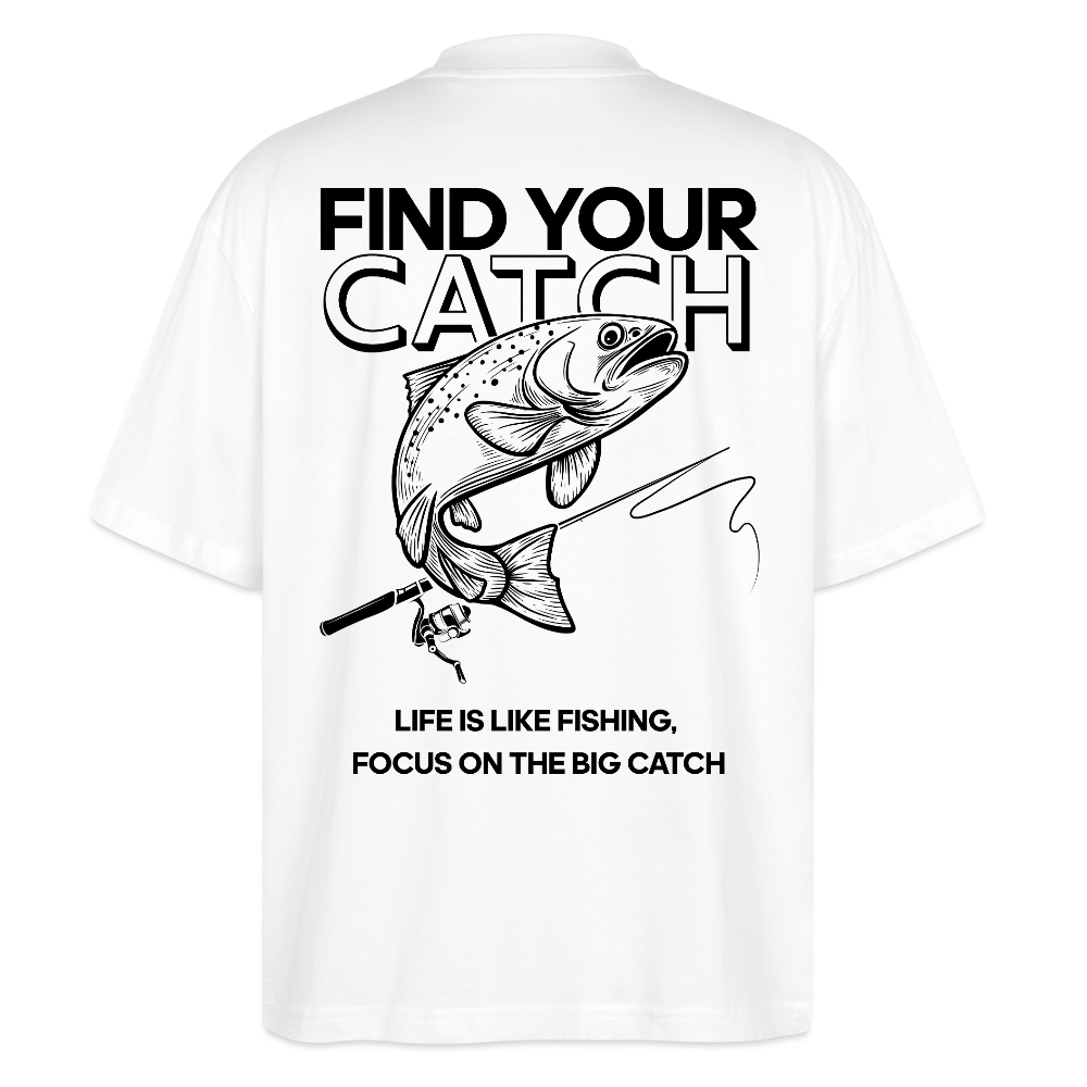 køda - Find Your Catch Oversized Tee - Weiß