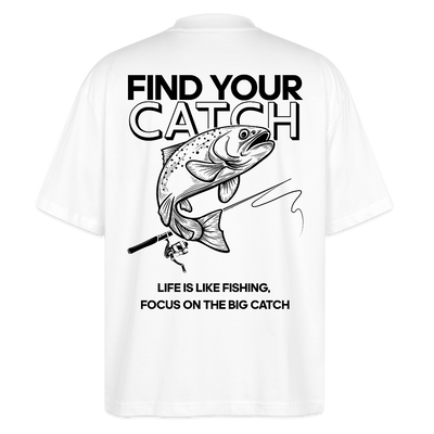 køda - Find Your Catch Oversized Tee - Weiß