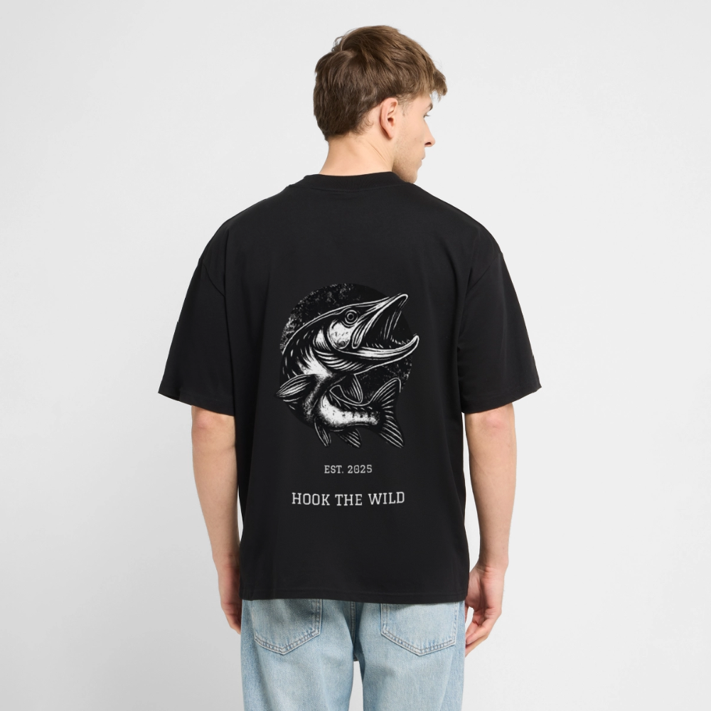 køda - Pike Oversized Tee - Schwarz
