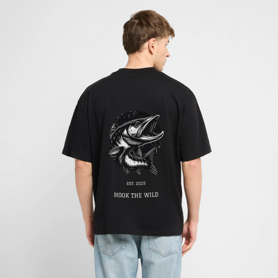 køda - Pike Oversized Tee - Schwarz