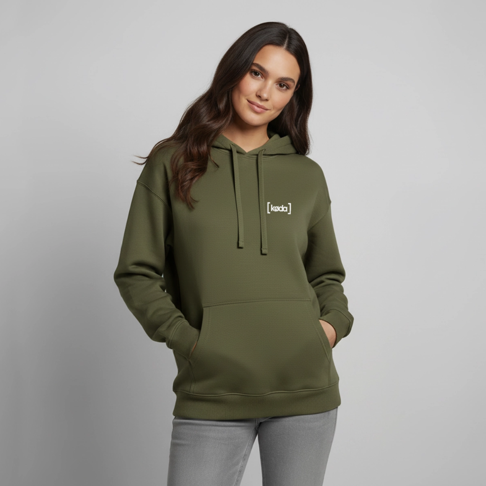 køda - Basic Logo Hoodie - Khaki