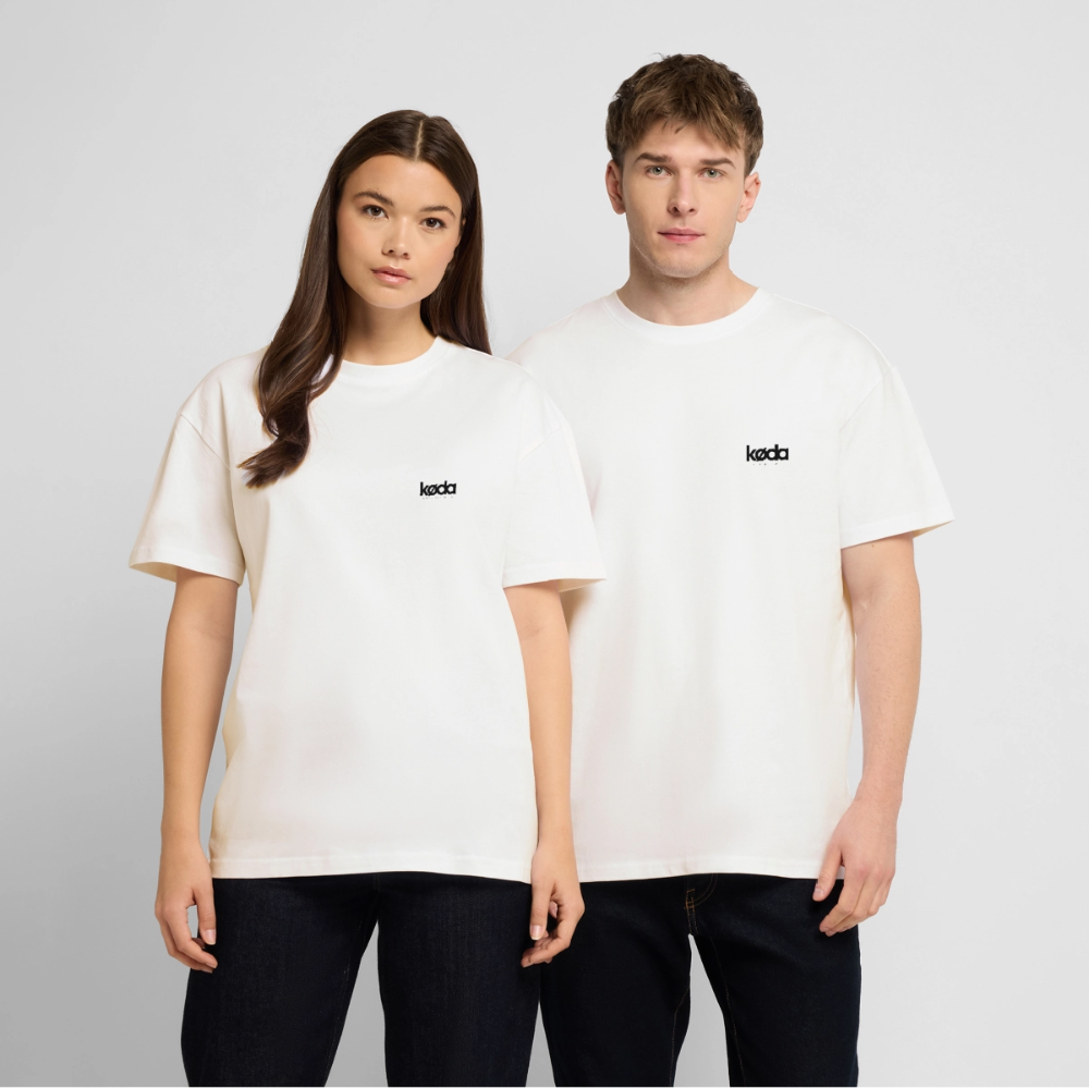 køda - Find Your Catch Oversized Tee - Weiß