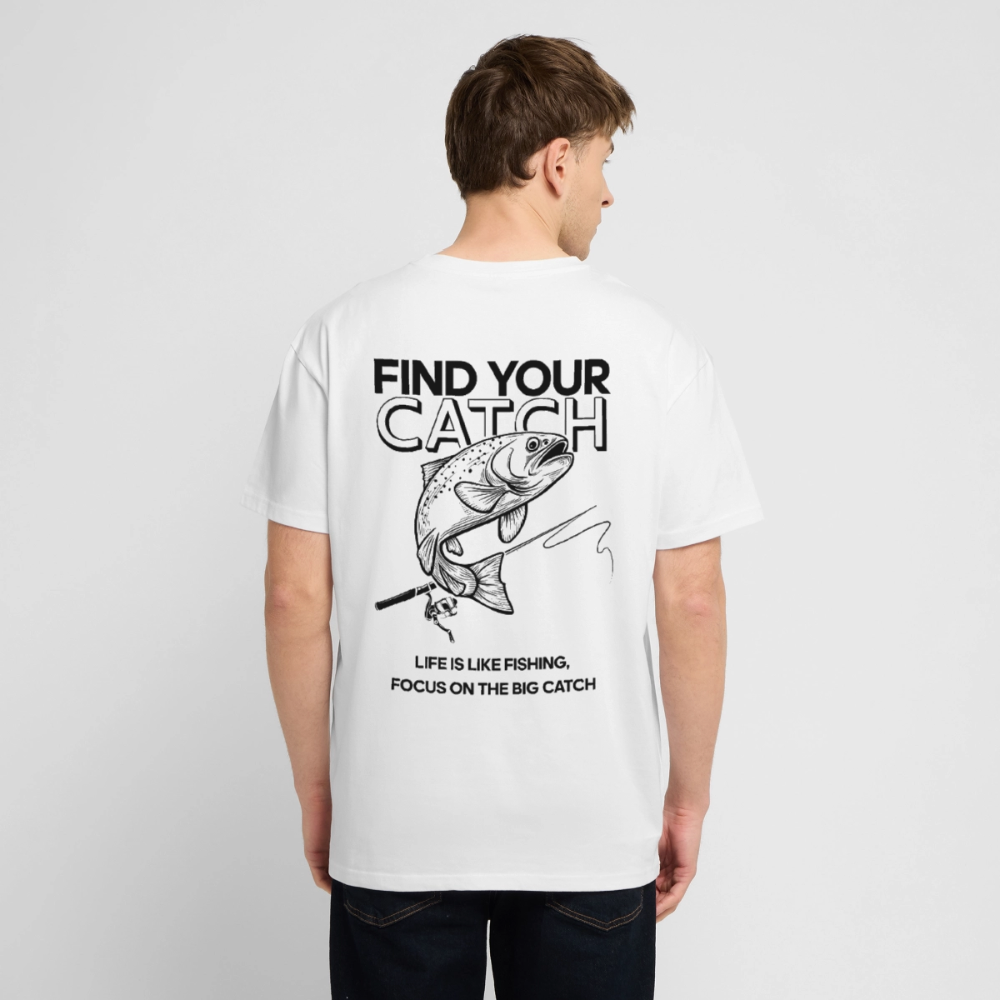 køda - Find Your Catch Oversized Tee - Weiß