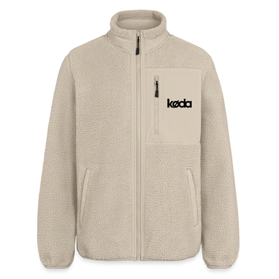 køda - RELAXED FIT Sherpajacke - Beige