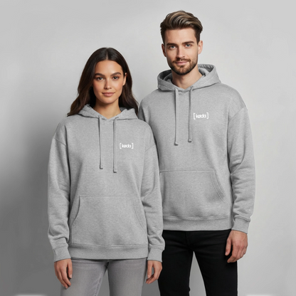 køda - Basic Logo Hoodie - Grau meliert