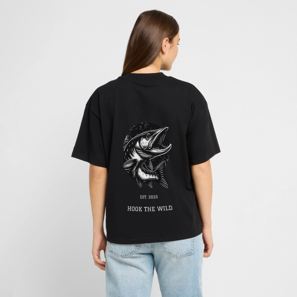 køda - Pike Oversized Tee - Schwarz