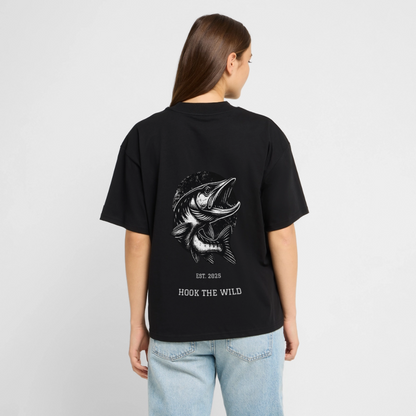 køda - Pike Oversized Tee - Schwarz