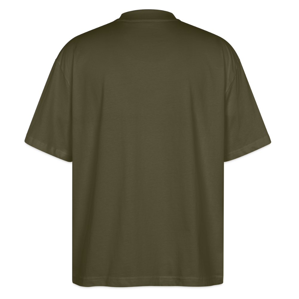 køda - Basic Oversized Logo Tee - Khaki