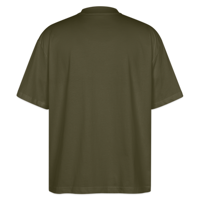 køda - Basic Oversized Logo Tee - Khaki