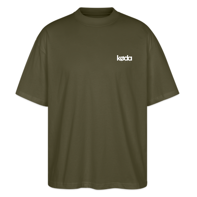 køda - Find Your Catch Oversized Tee - Khaki