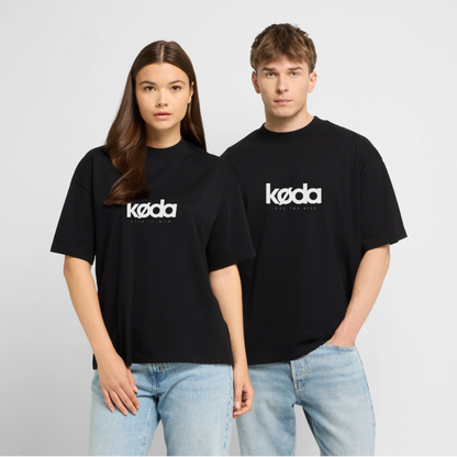 køda - Pike Oversized Tee - Schwarz