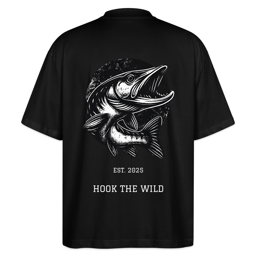 køda - Pike Oversized Tee - Schwarz