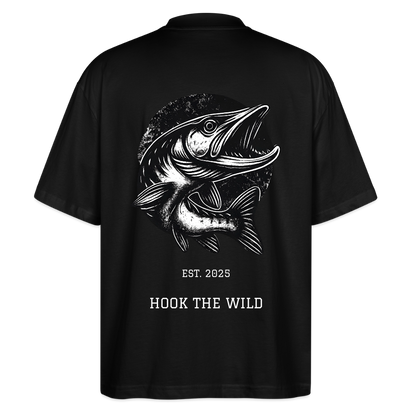 køda - Pike Oversized Tee - Schwarz