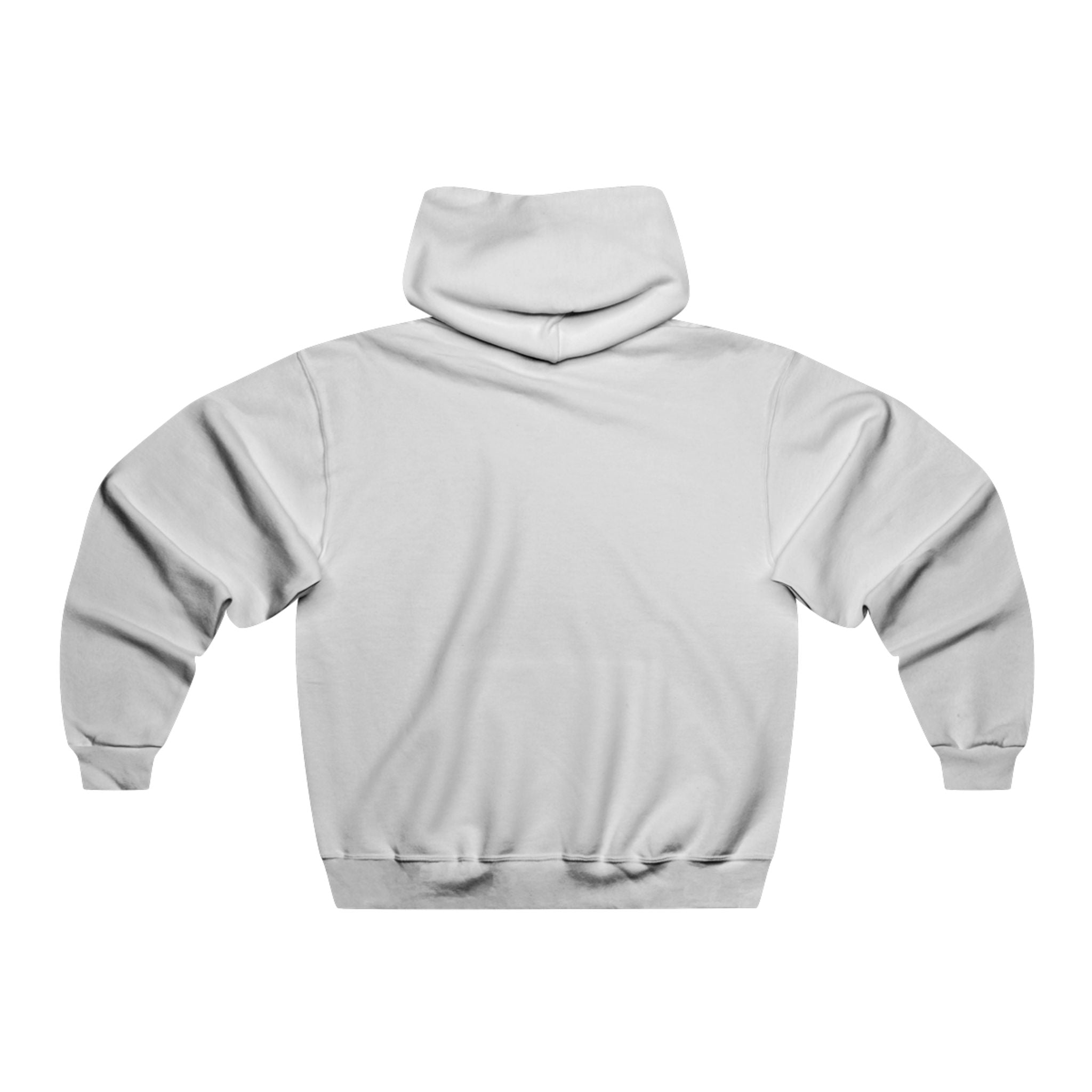 koda basic big logo hoodie white back