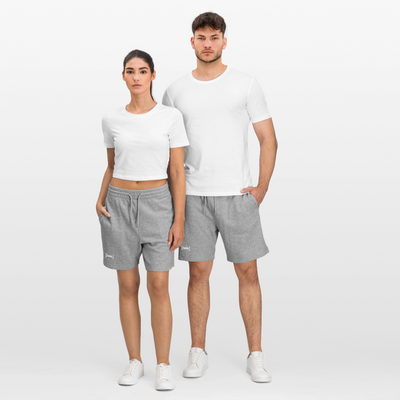 koda basic logo shorts grey front
