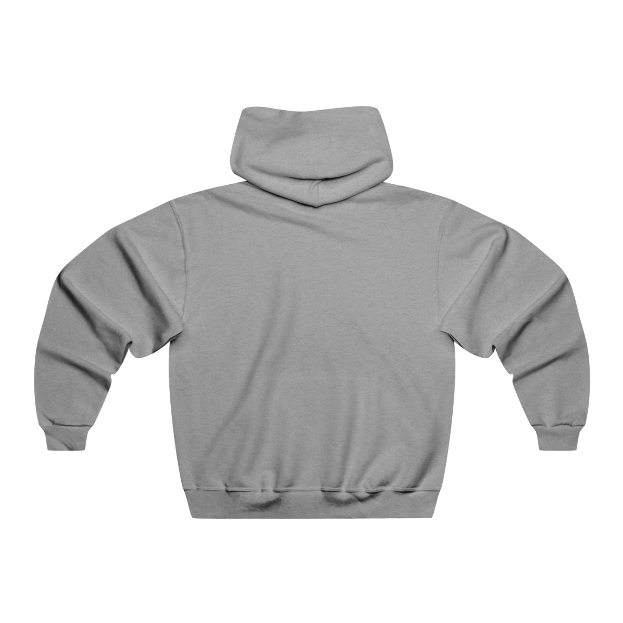 koda basic small logo hoodie grey back